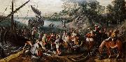 Joachim Beuckelaer Miraculous Draught of Fishes France oil painting artist